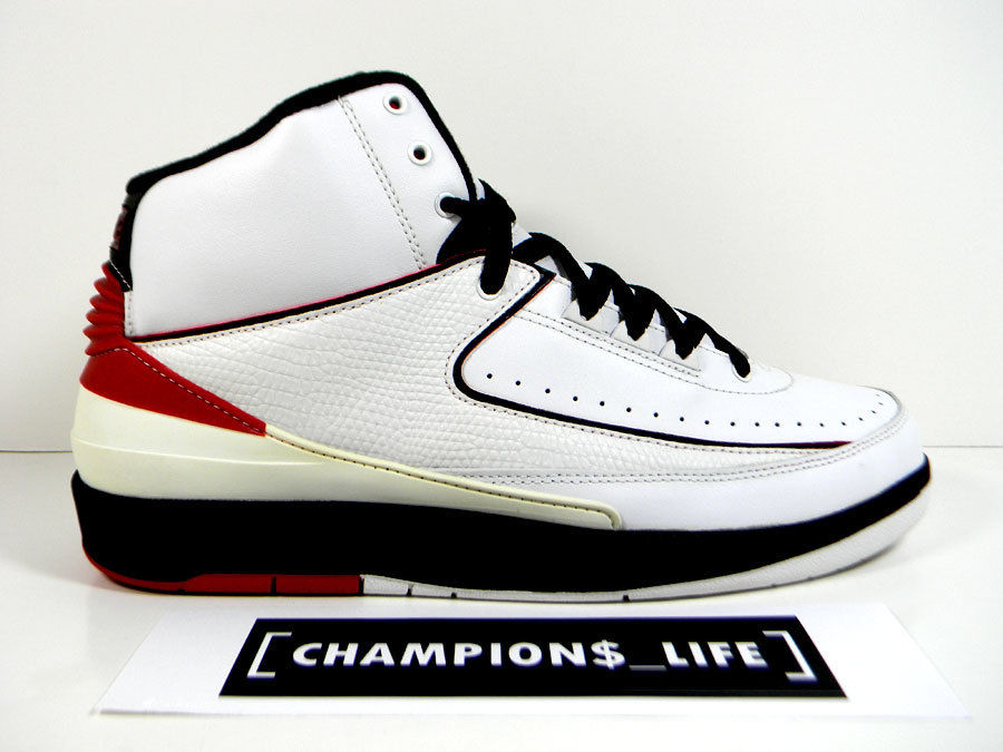 Air Jordan 2 White/Varsity Red/Black (2004)