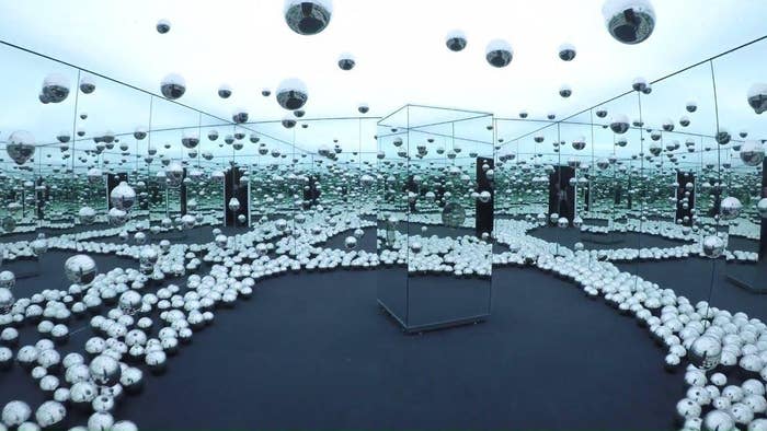 The AGO Persists To Raise Its $1.3 Million Goal For Infinity Mirror Room