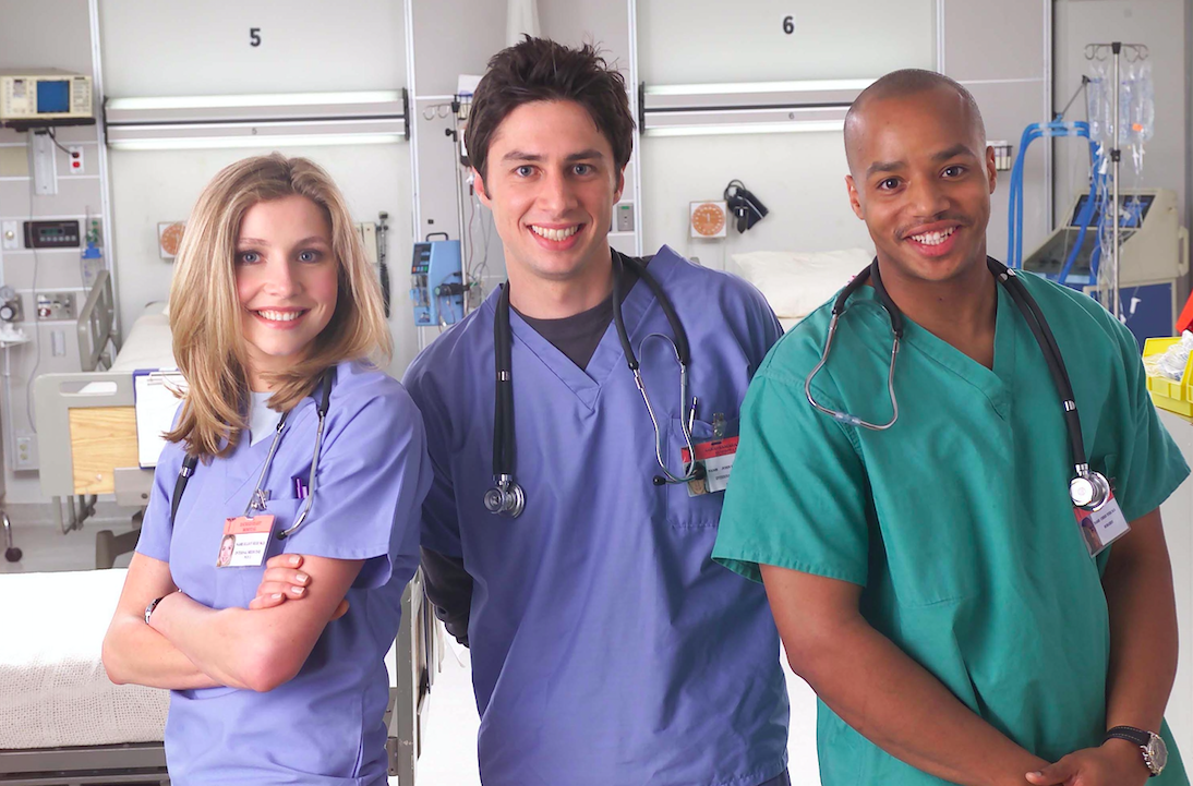 funniest tv comedies scrubs