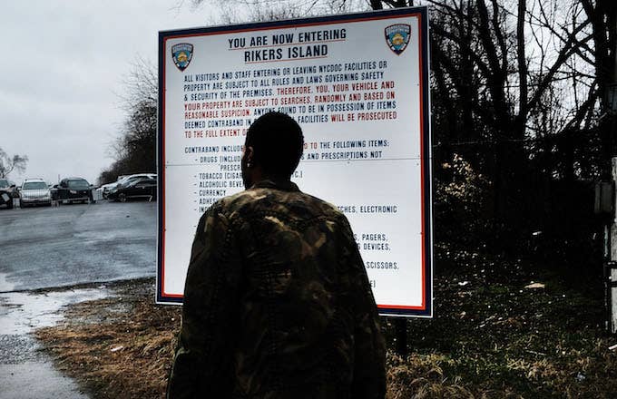 Rikers Island on March 31, 2017 in New York City