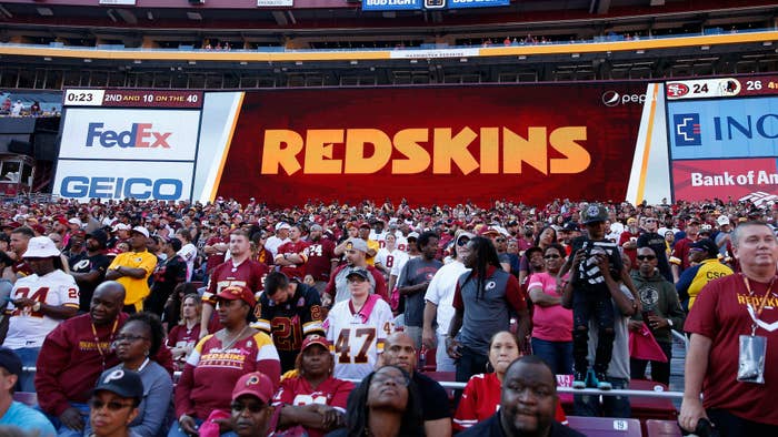 redskins name logo investors demand change