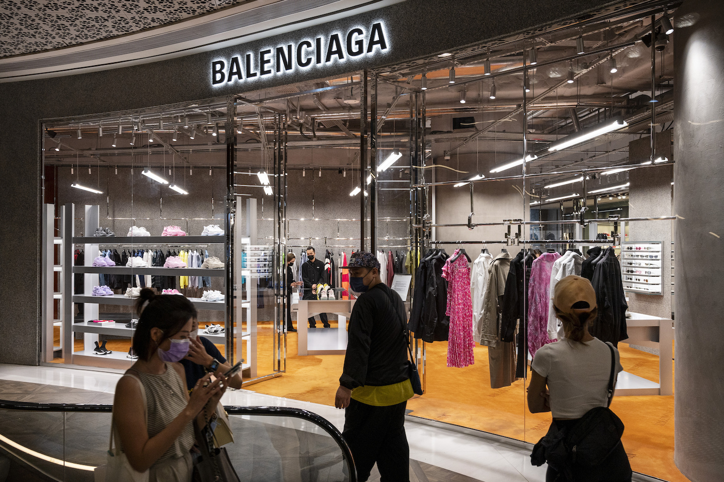 Balenciaga Yeezy Gap Stores Retail