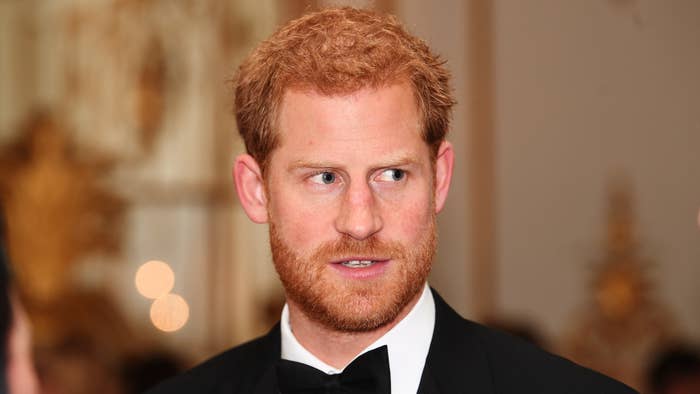 Prince Harry photographed in London