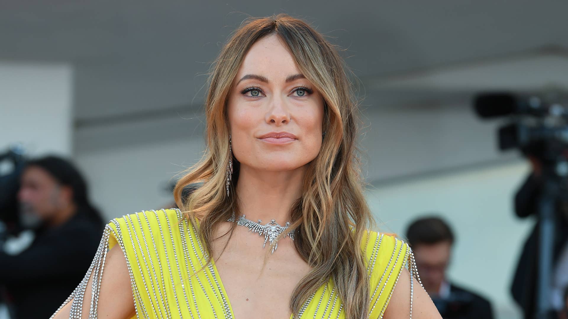 Olivia Wilde is seen at a film festival event