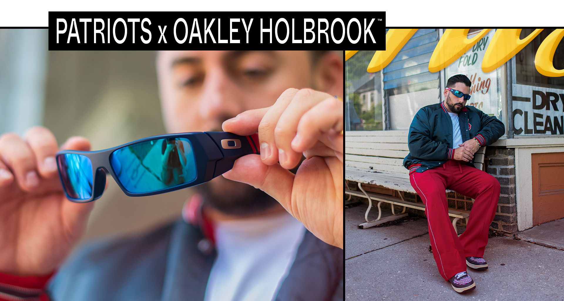 Oakley New England Patriots Holbrook Sunglasses