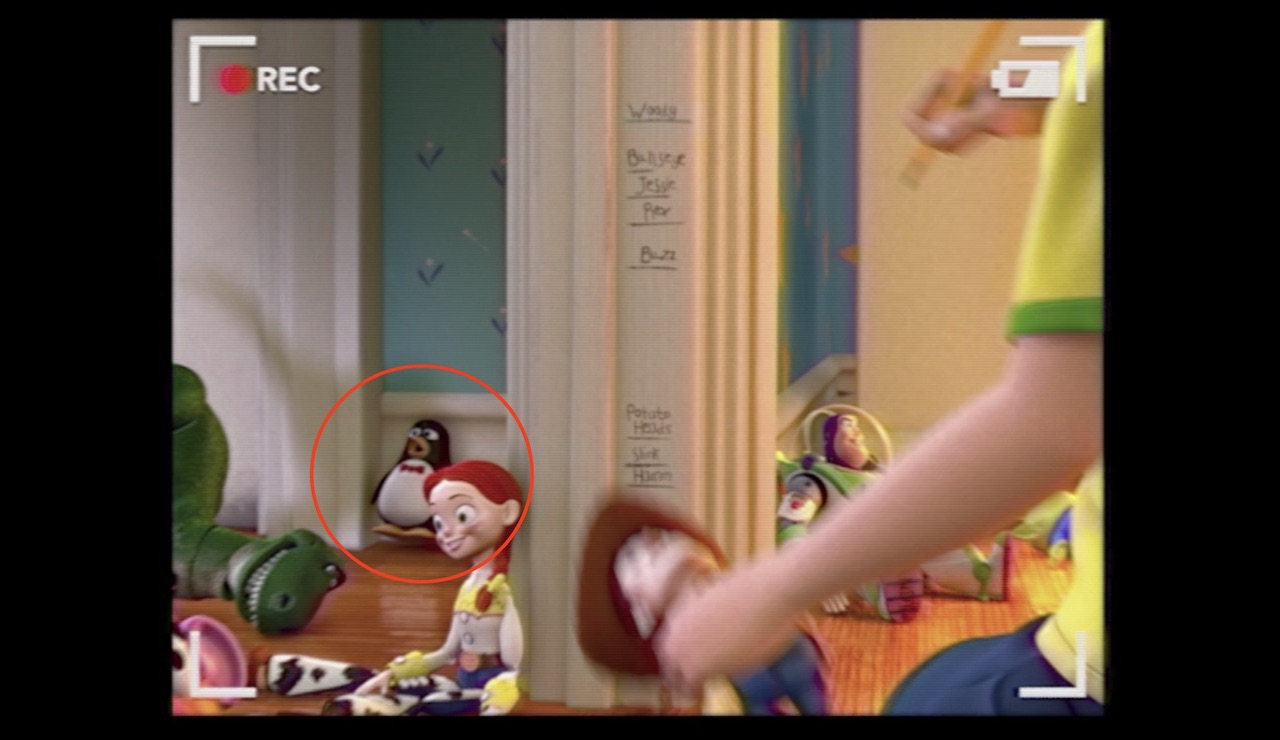 Pixar Easter Eggs- Boo In Toy Story 3 