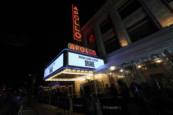 the apollo theater drake