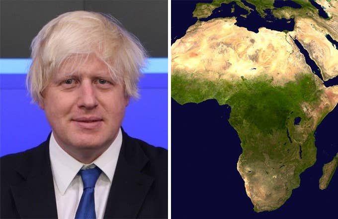 Boris Johnson – Africa