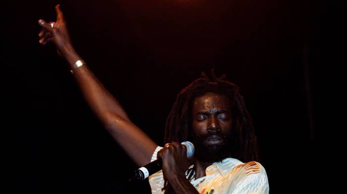 Buju Banton during Guinness 8th Annual Reggae CariFest