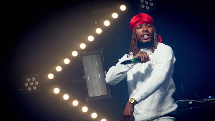 Fetty Wap performs on stage at o2 Forum Kentish Tow