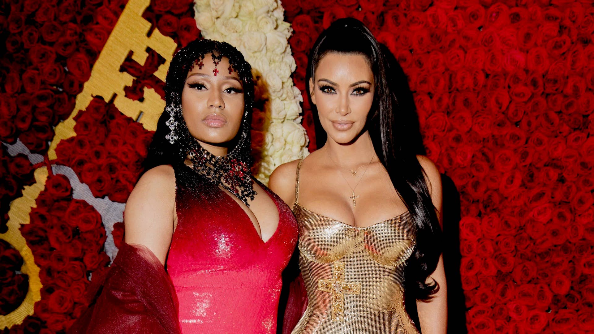 Nicki Minaj and Kim Kardashian