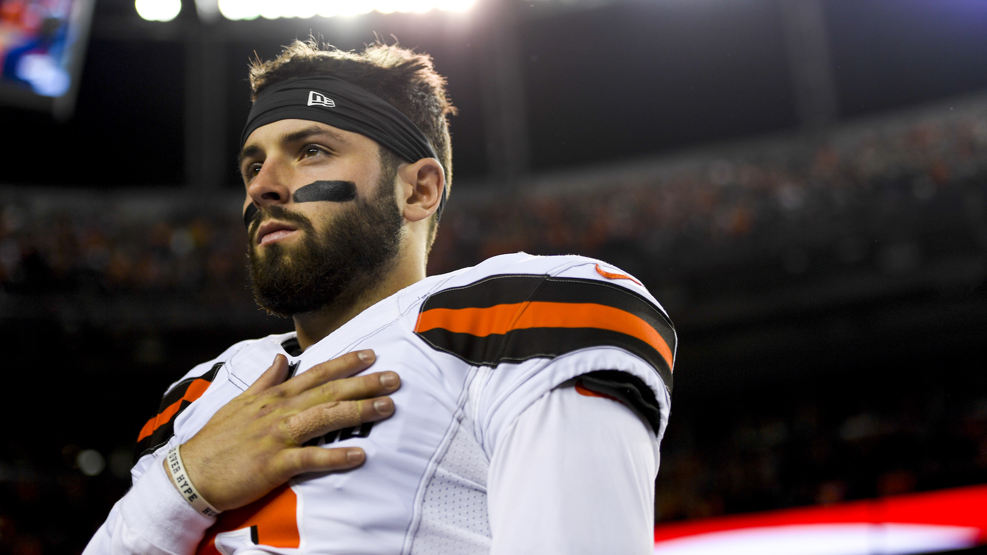 Around the AFC North: Baker Mayfield Says He'll 'Absolutely' Kneel During  Anthem