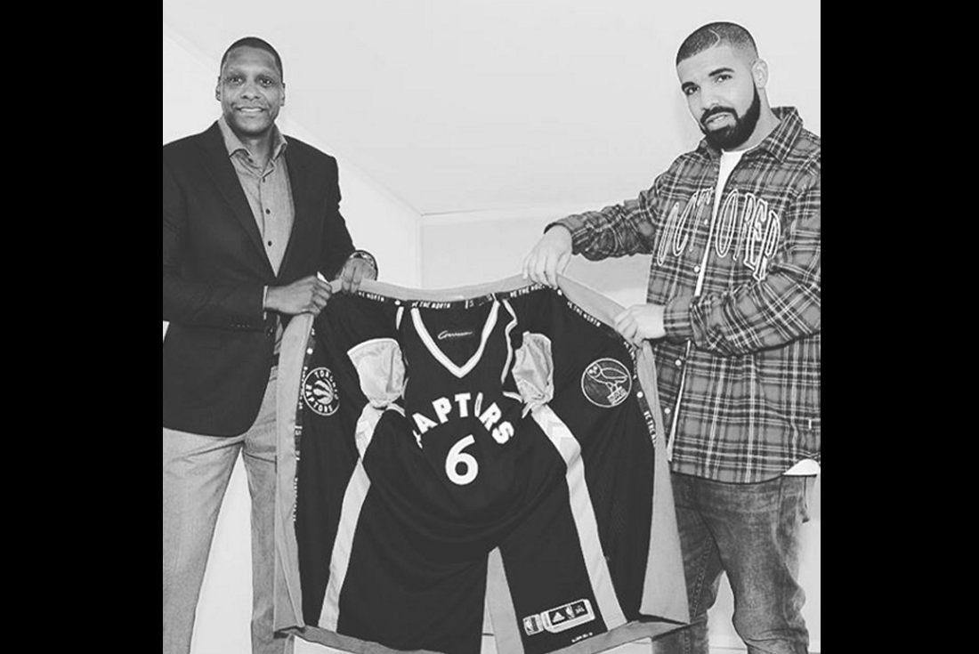 Drake Wears Toronto Raptors Colors to Go Clubbing in Los Angeles