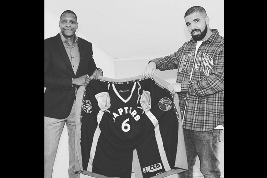 Drake-owned OVO drops official collab with Maple Leafs (PHOTOS