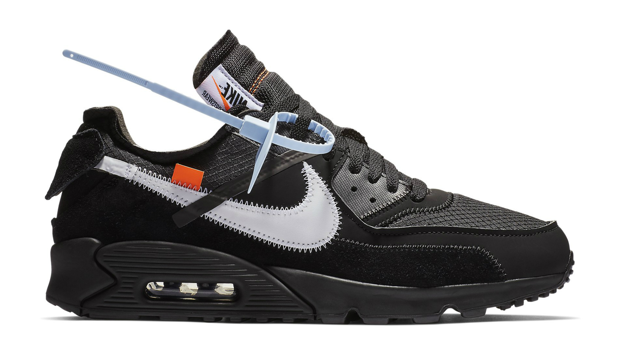 off white nike air max 90 black aa7293 001 release date