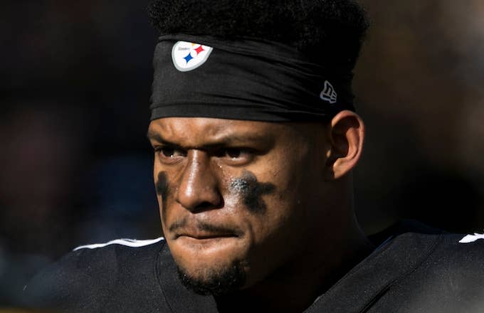 JuJu Smith Schuster during the AFC Divisional game.