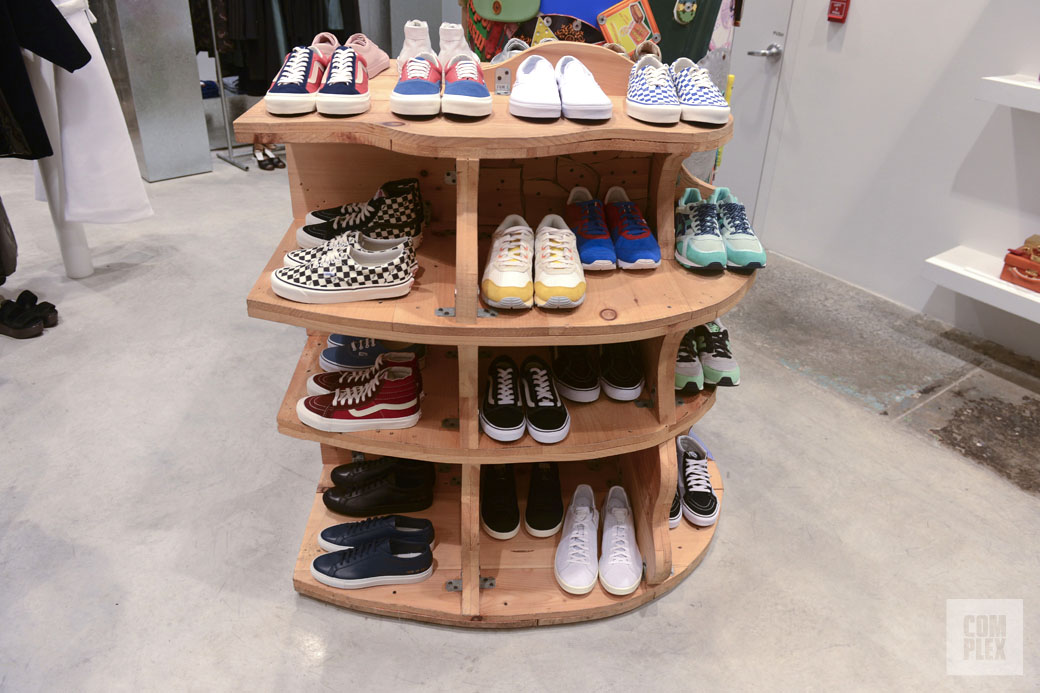 Complex shoe store store in new york