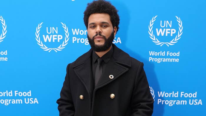 The Weeknd poses for the UN&#x27;s World Food Programme