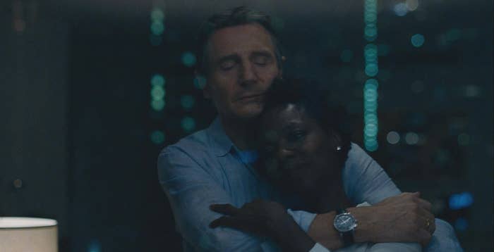 Liam Neeson and Viola Davis in &#x27;Widows&#x27;