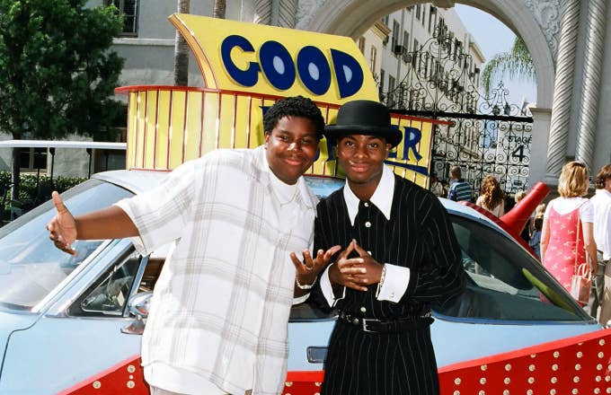 Kenan Thompson and Kel Mitchell during &quot;Good Burger&quot; Premiere