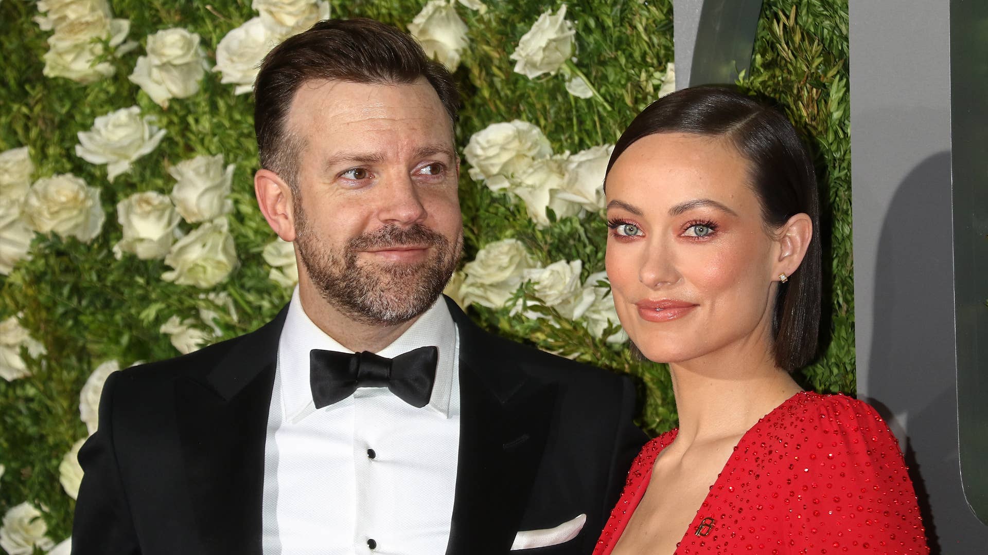 Jason Sudeikis and Olivia Wilde attend the 71st Annual Tony Awards.