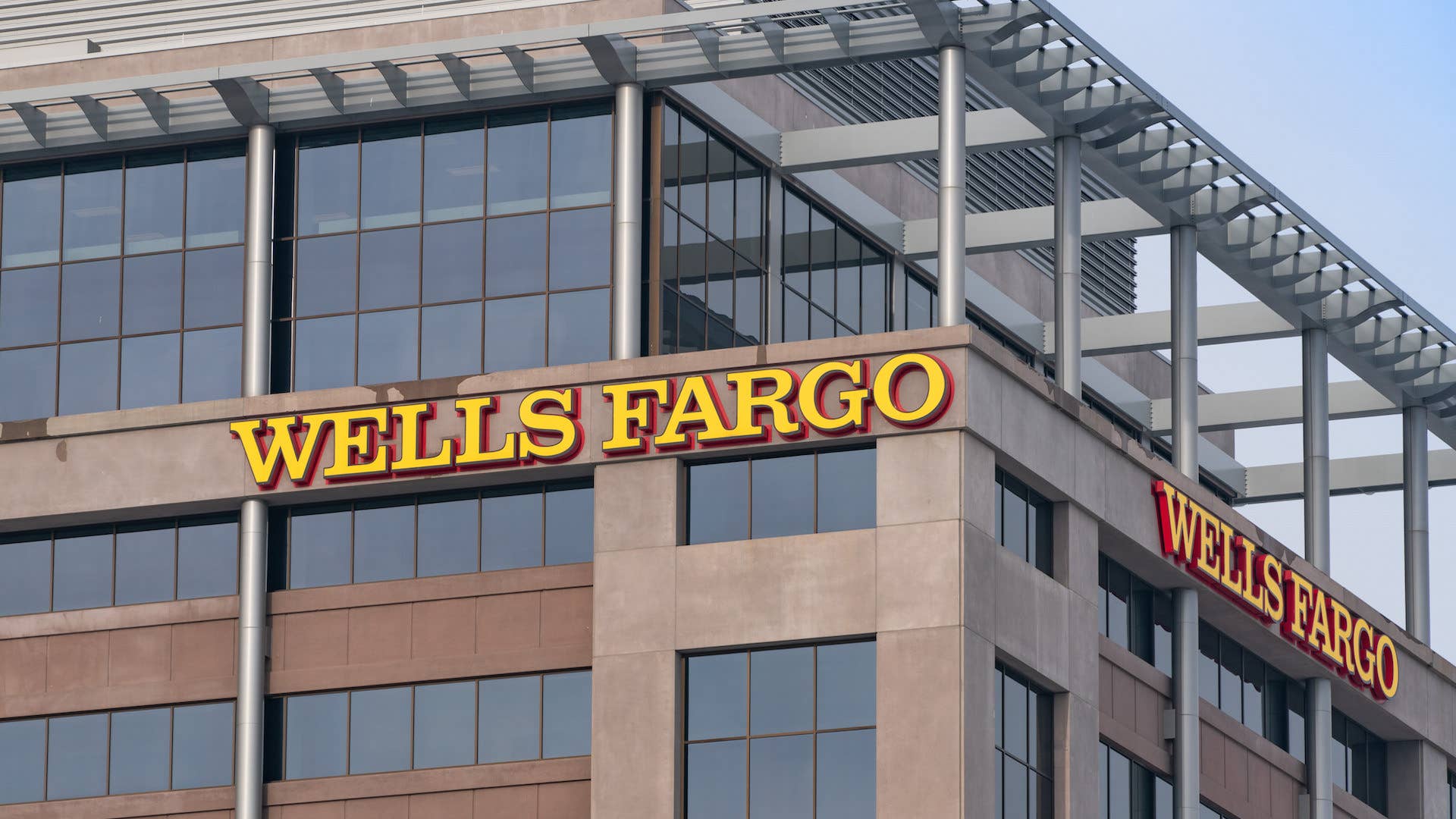 General views of the Wells Fargo tower