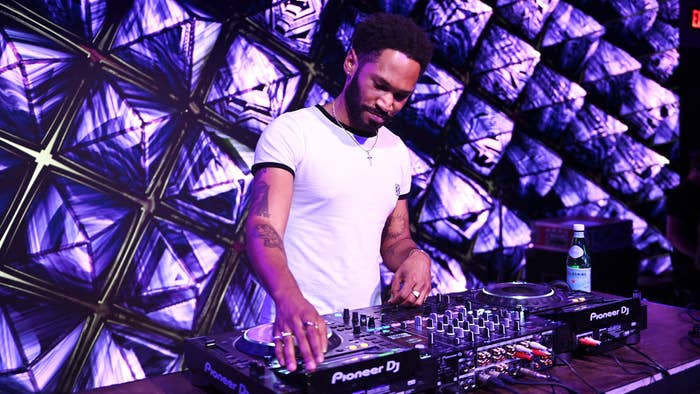 Kaytranada performs at the Samsung 2022 Galaxy Creators Lounge Event