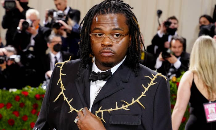 Gunna at the MET Gala 2022