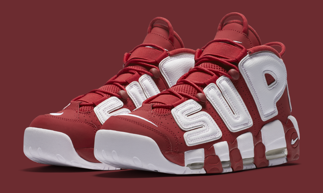 SUPREME × NIKE AIR MORE UPTEMPO - スニーカー