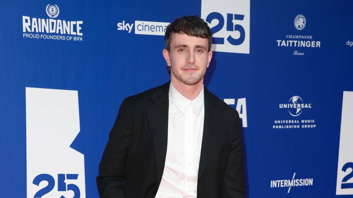 Paul Mescal attends the British Independent Film Awards 2022