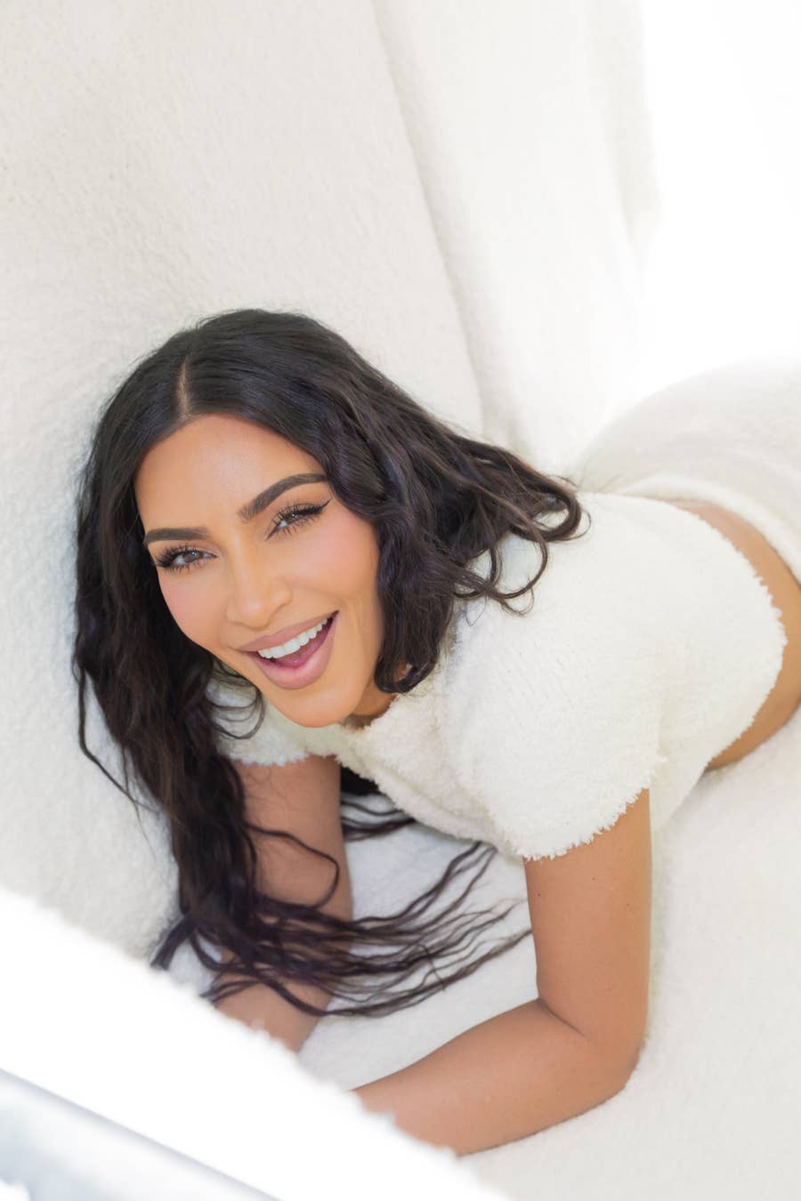 Kim Kardashian wraps Lamborghini in SKIMS cozy fabric