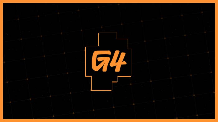 G4TV Channel Logo on a Black background
