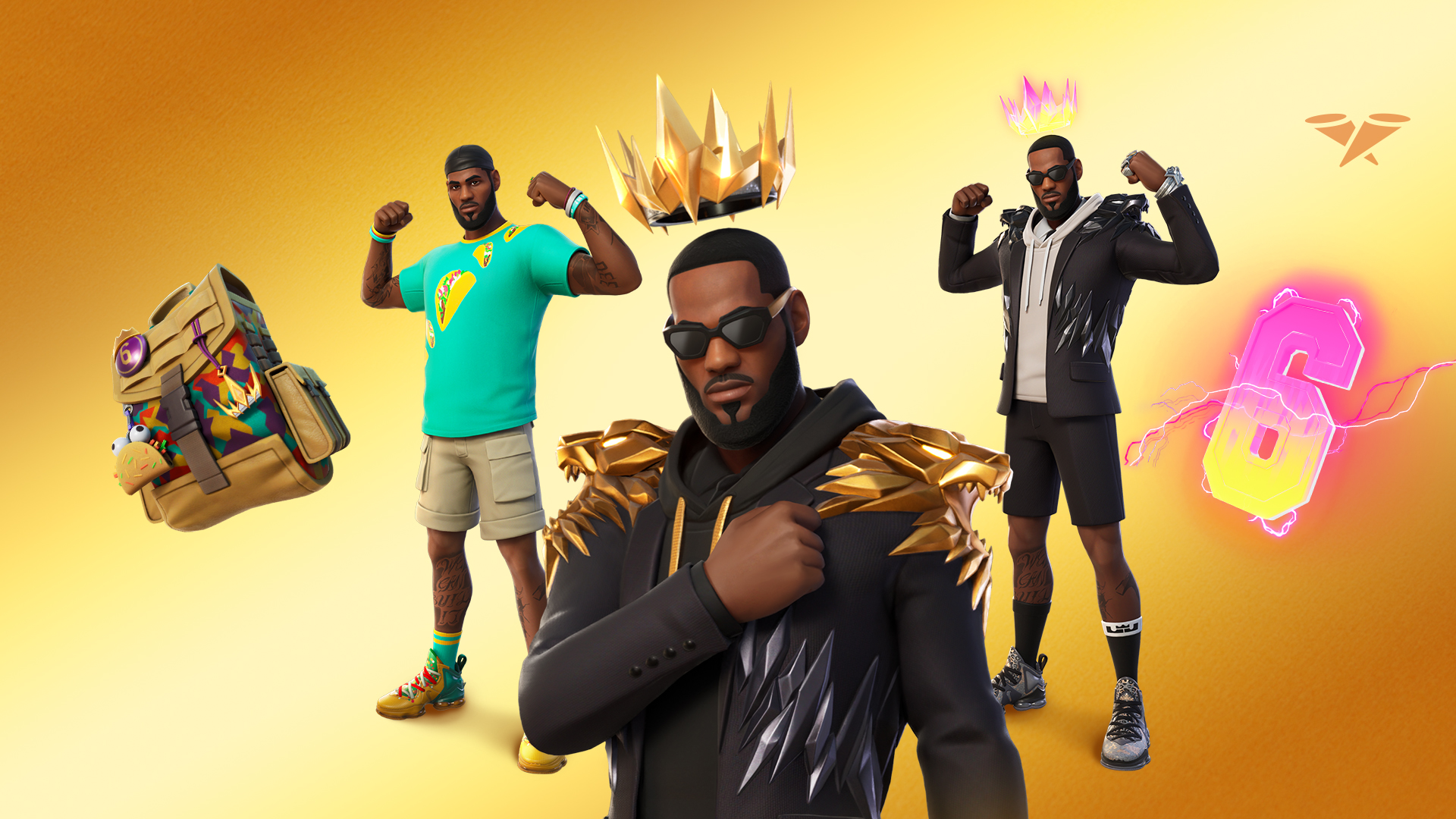 LeBron James Fortnite Icon Series outfits