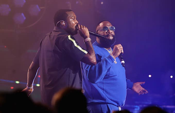 Meek Mill and Rick Ross