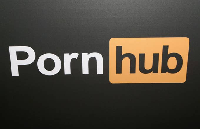 porn hub logo getty 2018