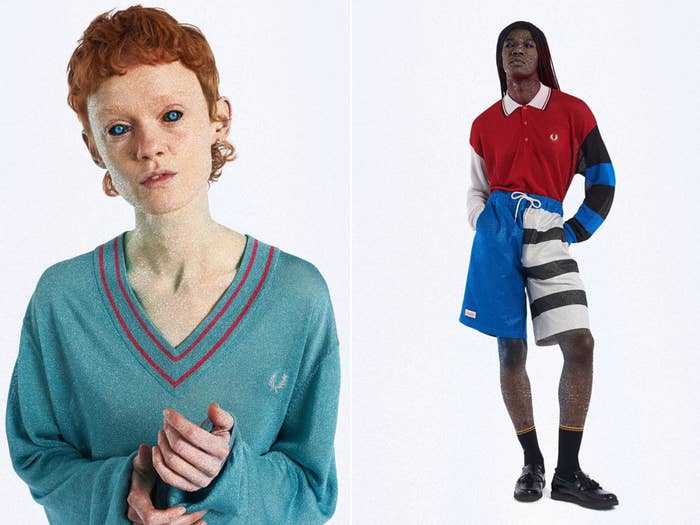 charles jeffrey loverboy fred perry fall winter 2021 lead