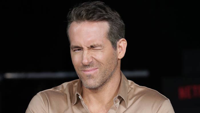 Ryan Reynolds attends the press conference for the world premiere of Netflix&#x27;s &#x27;6 Underground&#x27;.