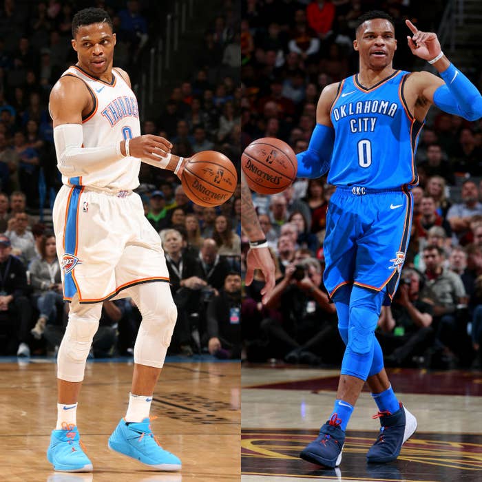 NBA #SoleWatch Power Rankings January 21, 2018: Russell Westbrook