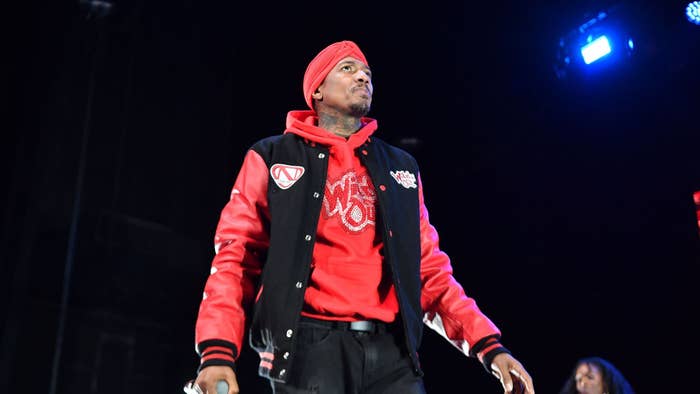 Nick Cannon performs onstage during Nick Cannon Presents: MTV Wild &#x27;N Out Live