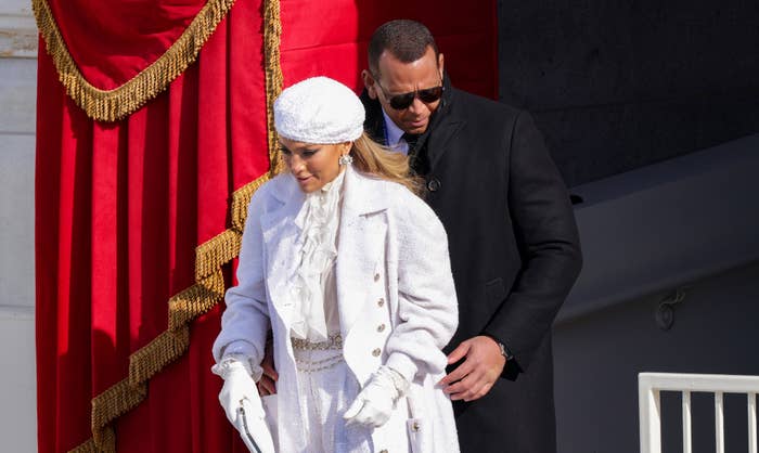 Jennifer Lopez and Alex Rodriguez