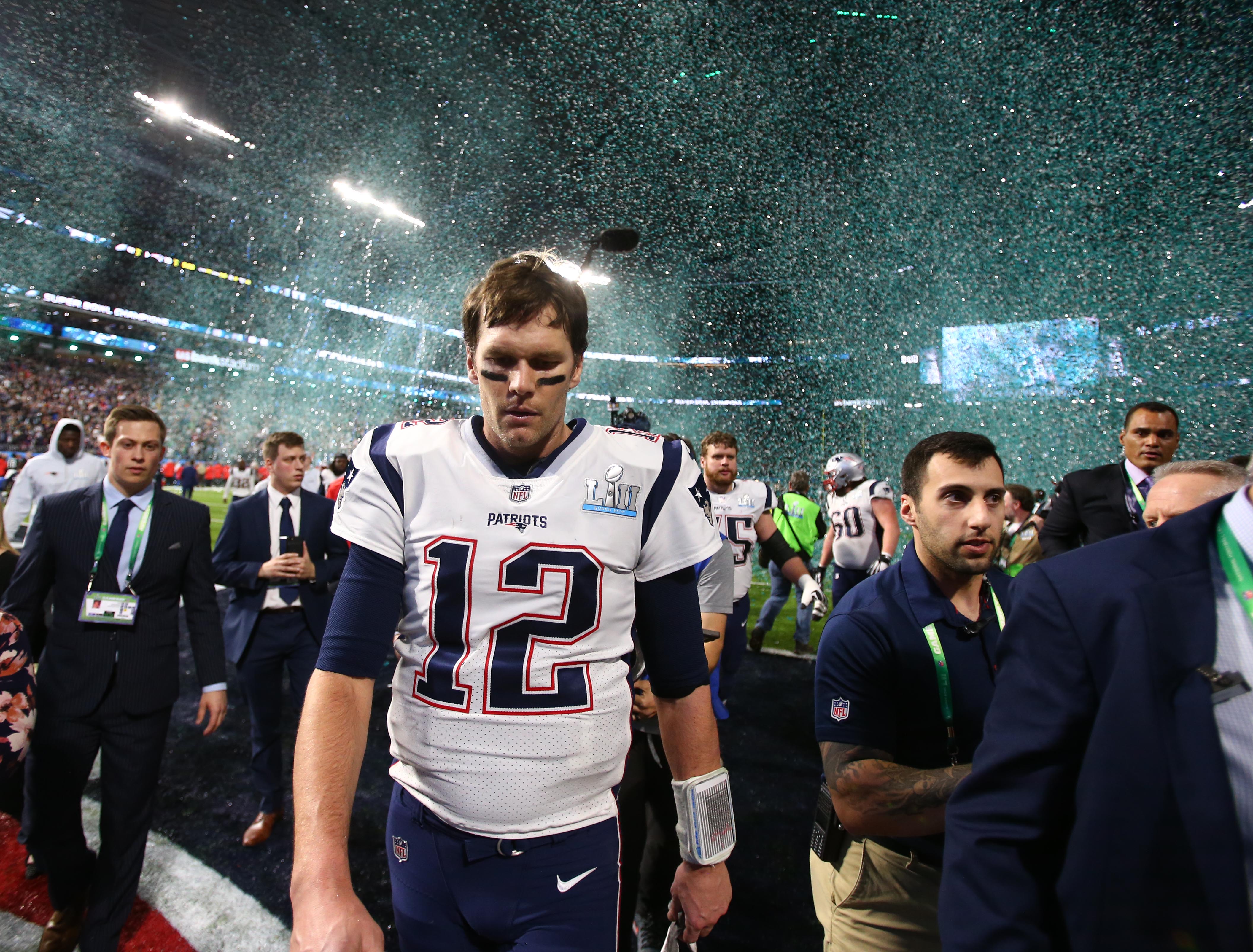 Tom Brady Super Bowl LII Loss 2018