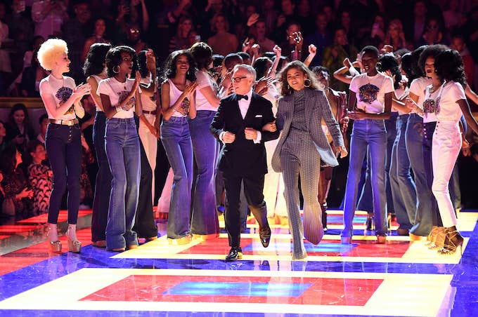 Zendaya and Tommy Hilfiger Show at Harlem's Apollo Theater