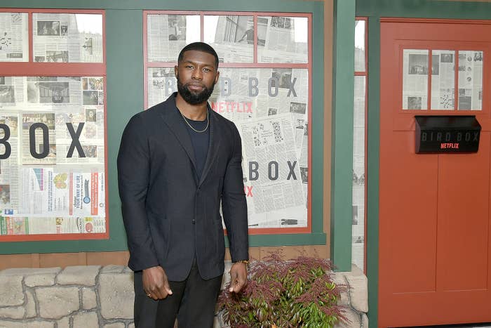 Trevante Rhodes at &#x27;Bird Box&#x27; New York screening