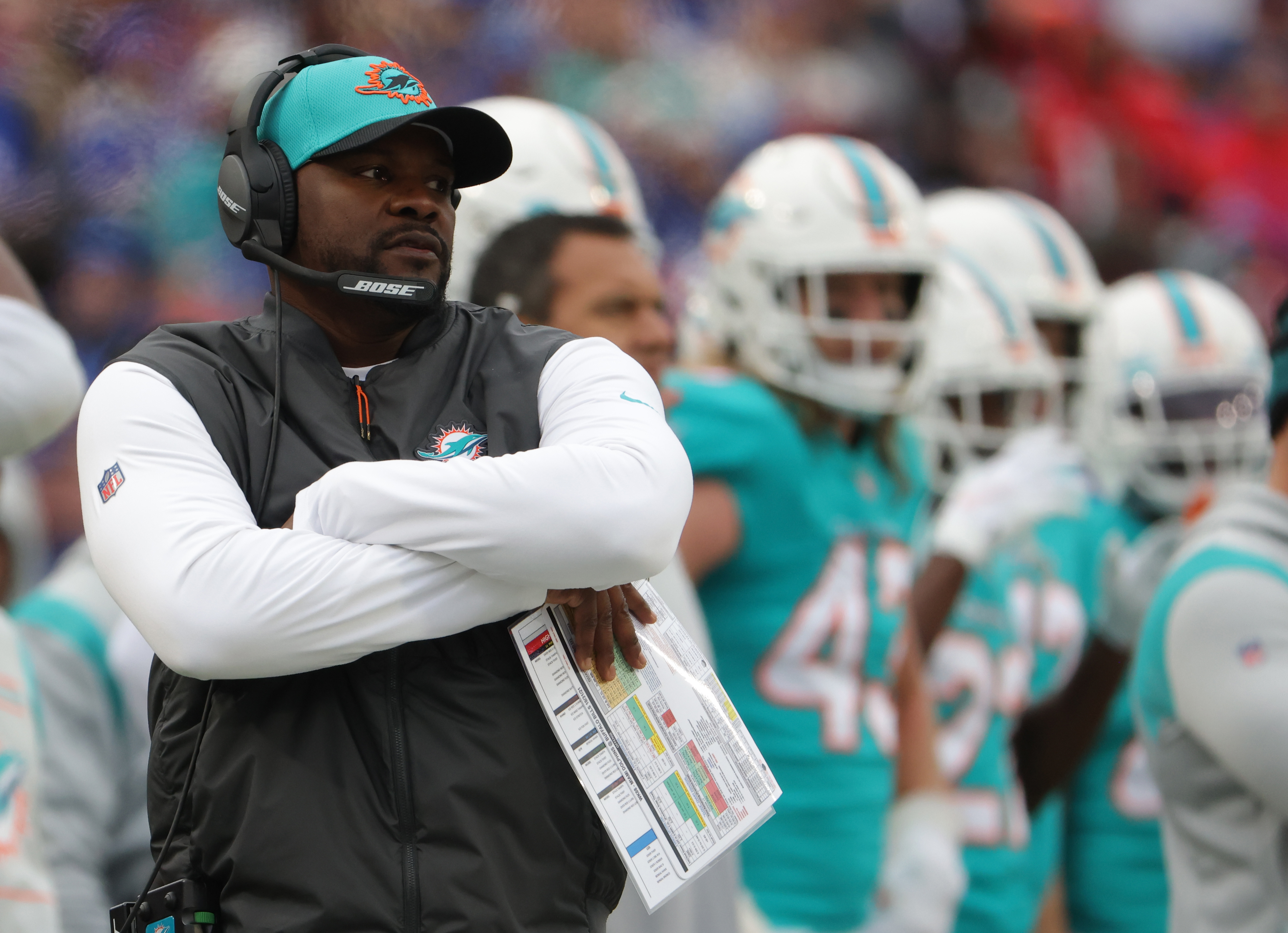 Brian Flores offers promising update regarding Miami Dolphins