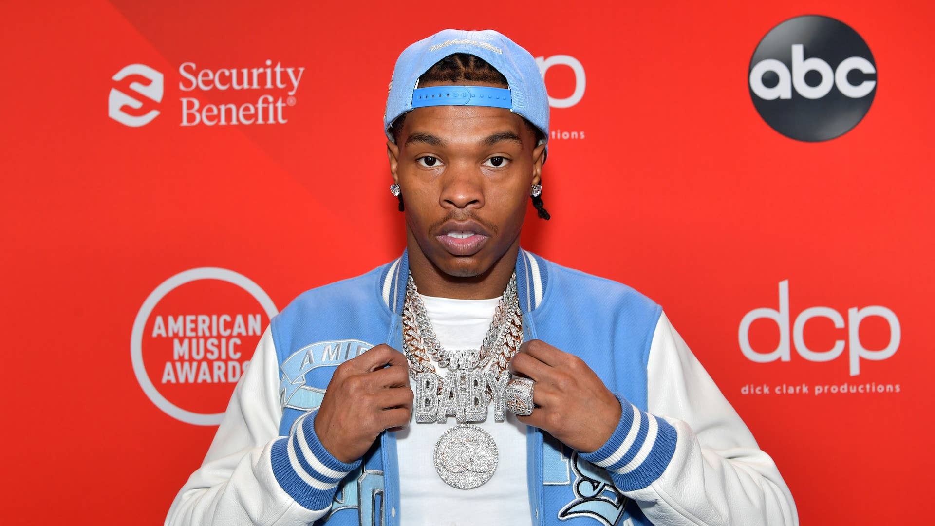 Lil Baby attends the 2020 American Music Awards