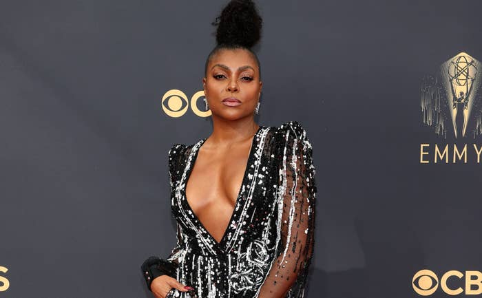 Taraji P. Henson at 2021 Emmy Awards
