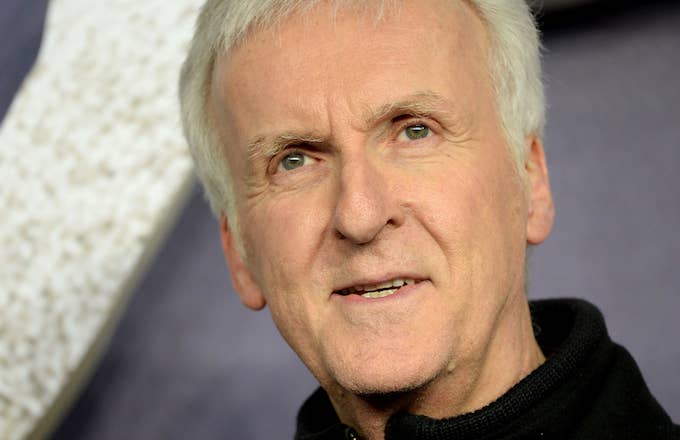 James Cameron attends the World Premiere of "Alita: Battle Angel."