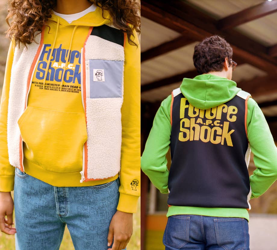 French Minimalism Meets Graphic Density for A.P.C X Brain Dead | Complex