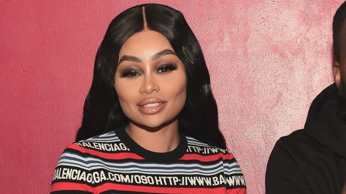 Blac Chyna is pictured at an event