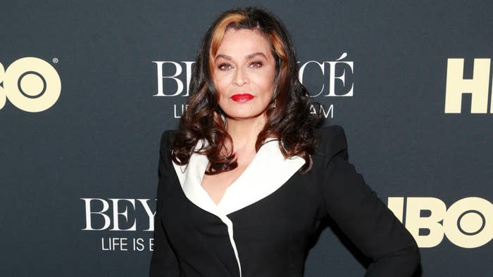 Tina Knowles attends &quot;Beyonce: Life Is But A Dream&quot; New York Premiere.